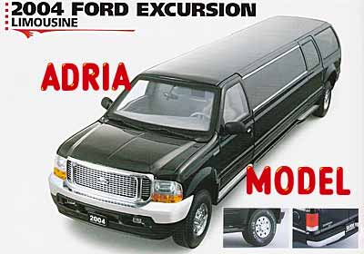 SCALA: 1:18 - SUN STAR - MOD.: FORD Excursion Limousine 2004 - Colore: Nero