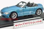 SCALA 1:18 - WELLY - MOD.: BMW Z4 - Colore: Azzurro Metal.