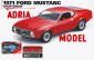 SCALA: 1:18 - SUN STAR - MOD.: FORD Mustang sport sroof 1971 - Colore: Rosso